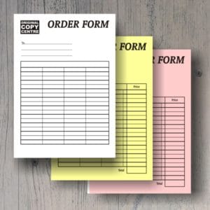 ncr order form