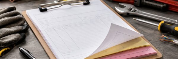 NCR job sheet pads for trades: what should they include?